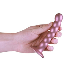 Ouch! Plug Beaded G-Spot S 13 x 2.5cm Rose